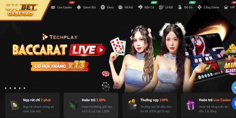 Giới thiệu OXBET là nền tảng uy tín hàng đầu